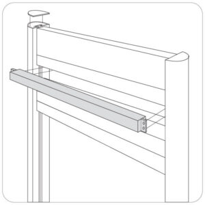 2″ x 2″ Changeable Word Bar