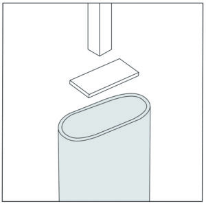 218 Series 4"x2" Oval Post Product Image