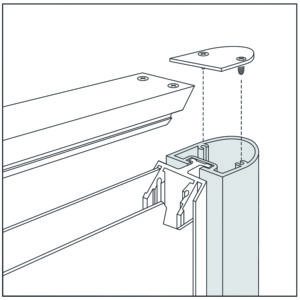 225 Series 2" Extended Radius Post Product Image