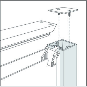 225 Series 2" Standard Post (Single Slot) Product Image