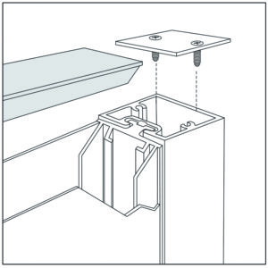 325 Series 3-1/4" Flush Face Frame (Top and Bottom) Product Image