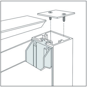 325 Series 3-1/4" Flush Face Side Frame (No Reveal) Product Image