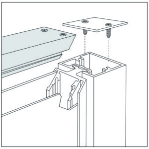325 Series 3-1/4″ Standard Frame (Top and Bottom)