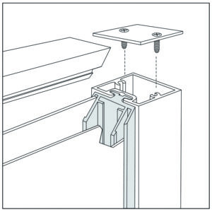 325 Series 3-1/4″ Standard Side Frame (No Reveal)