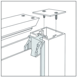 325 Series 3-1/4″ Standard Side Frame (With Reveal)