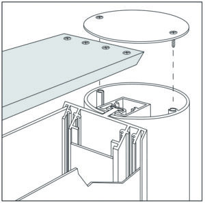750 Series 7-1/2″ Standard Frame (Top and Bottom)
