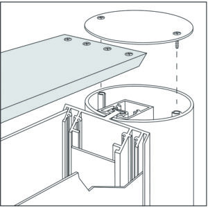 750 Series 7-1/2" Standard Frame (Top and Bottom) Product Image