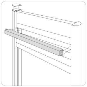 Changeable Word Bar Post/Panel Kit